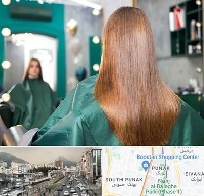 آموزشگاه کراتین مو در پونک 