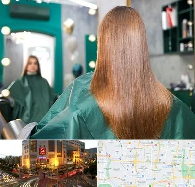 آموزشگاه کراتین مو در جنت آباد تهران 