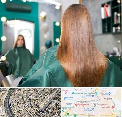 آموزشگاه کراتین مو در شهرک غرب مشهد