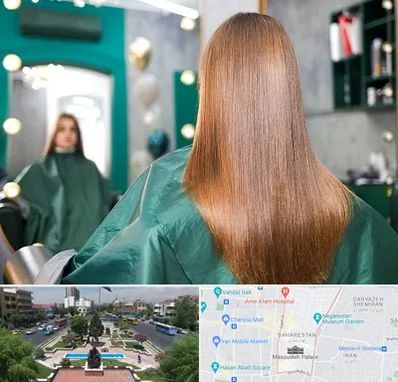 آموزشگاه کراتین مو در بهارستان 