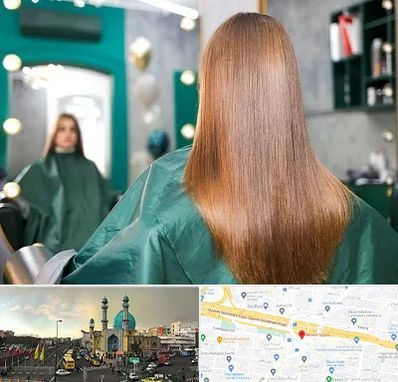 آموزشگاه کراتین مو در رسالت