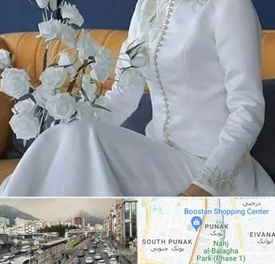 مزون مانتو عقد در پونک 