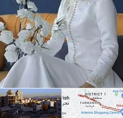 مزون مانتو عقد در فرمانیه 