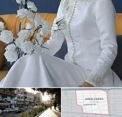 مزون مانتو عقد در خیابان جمالزاده