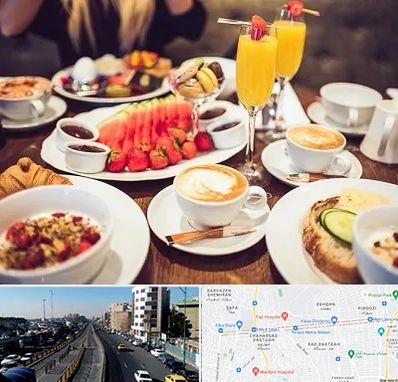 صبحانه سلف سرویس در پیروزی 