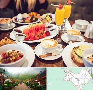 صبحانه سلف سرویس در فومن