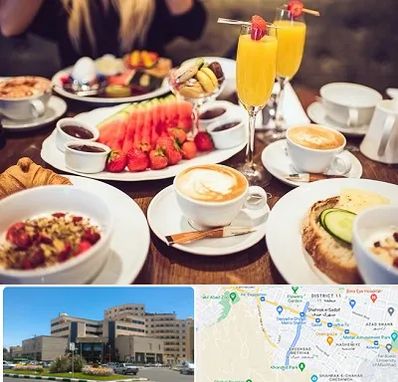 صبحانه سلف سرویس در صیاد شیرازی مشهد