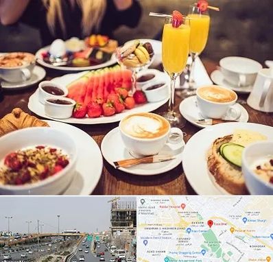 صبحانه سلف سرویس در بلوار توس مشهد