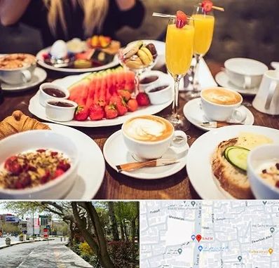 صبحانه سلف سرویس در خیابان توحید اصفهان