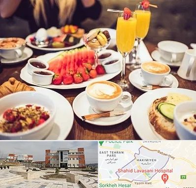 صبحانه سلف سرویس در حکیمیه 