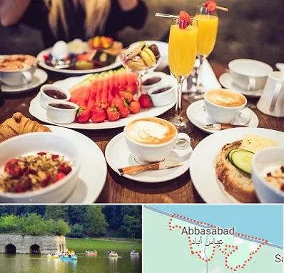 صبحانه سلف سرویس در عباس آباد