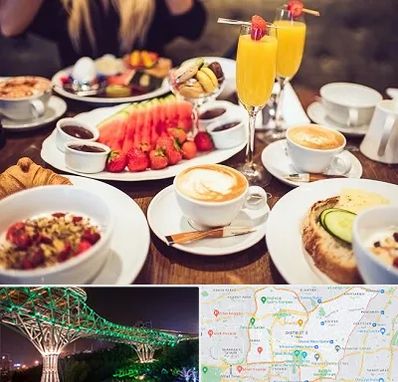 صبحانه سلف سرویس در منطقه 3 تهران