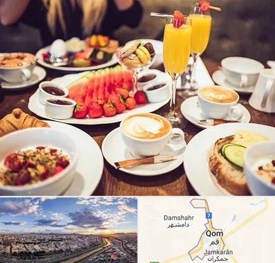 صبحانه سلف سرویس در قم