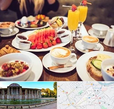 صبحانه سلف سرویس در عفیف آباد شیراز