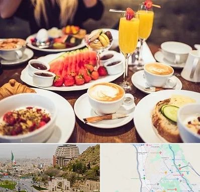 صبحانه سلف سرویس در فرهنگ شهر شیراز