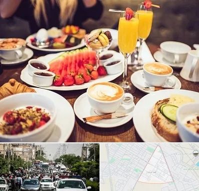 صبحانه سلف سرویس در سیدی مشهد