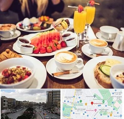 صبحانه سلف سرویس در بلوار فردوسی مشهد