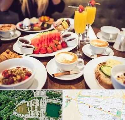 صبحانه سلف سرویس در وکیل آباد مشهد