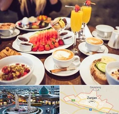 صبحانه سلف سرویس در زنجان