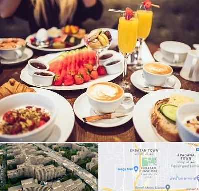 صبحانه سلف سرویس در اکباتان 