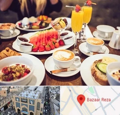 صبحانه سلف سرویس در بازار رضا مشهد