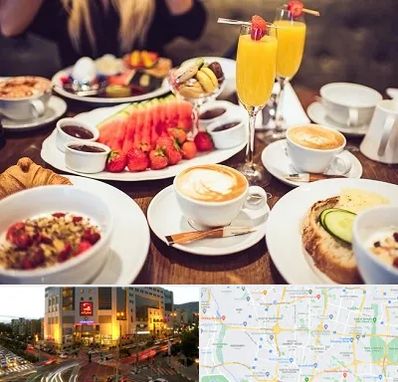 صبحانه سلف سرویس در جنت آباد تهران 