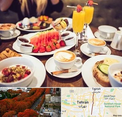 صبحانه سلف سرویس در ولیعصر 