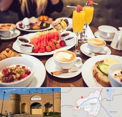 صبحانه سلف سرویس در ایرانشهر