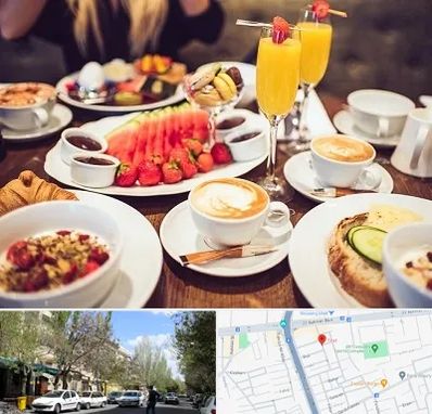 صبحانه سلف سرویس در کوی فیروز تبریز