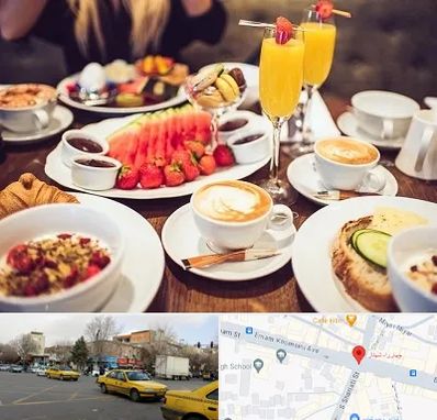 صبحانه سلف سرویس در شهناز تبریز