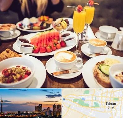 صبحانه سلف سرویس در غرب تهران 