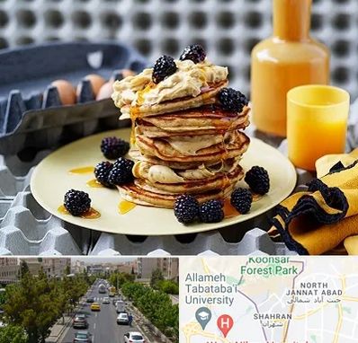 صبحانه در شهران 