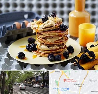 صبحانه در ظفر 