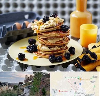 صبحانه در باغستان کرج