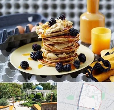 صبحانه در باغمیشه تبریز