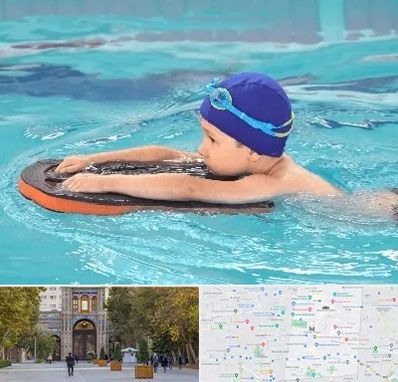 کلاس شنا در منطقه 12 تهران