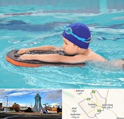 کلاس شنا در تایباد