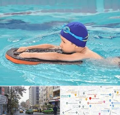 کلاس شنا در فاطمی