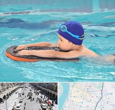 کلاس شنا در نادری اهواز