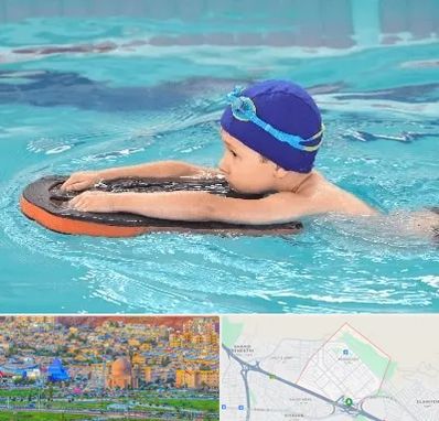 کلاس شنا در رشدیه تبریز