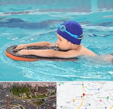 کلاس شنا در سبلان