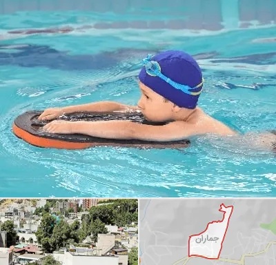 کلاس شنا در جماران