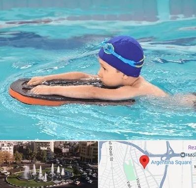 کلاس شنا در آرژانتین