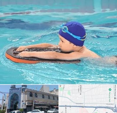 کلاس شنا در بلوار ابوذر