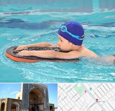 کلاس شنا در مصلی مشهد