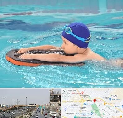 کلاس شنا در بلوار توس مشهد