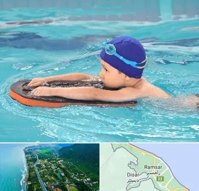 کلاس شنا در رامسر
