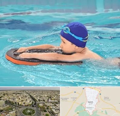 کلاس شنا در قزوین