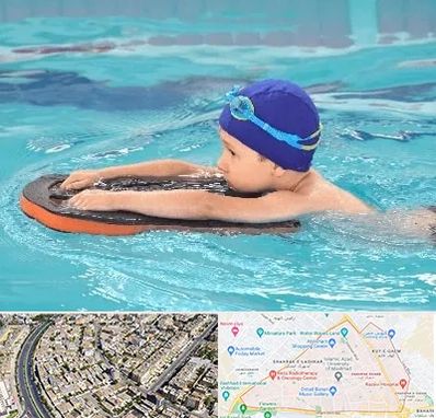 کلاس شنا در شهرک غرب مشهد