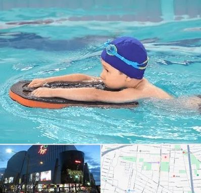 کلاس شنا در بلوار اباذر